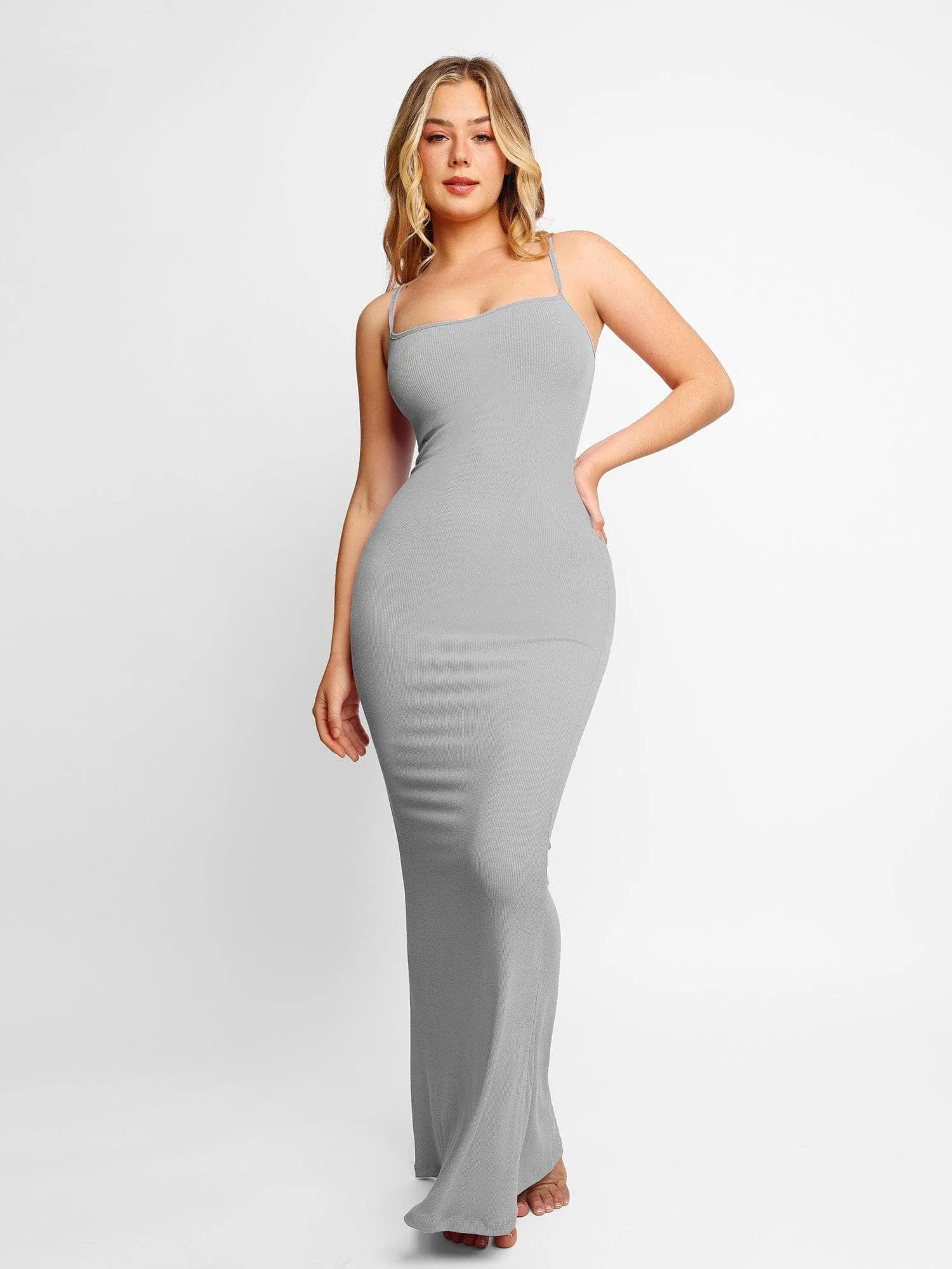 Shapewear Modal Slimming Maxi Slip Dress