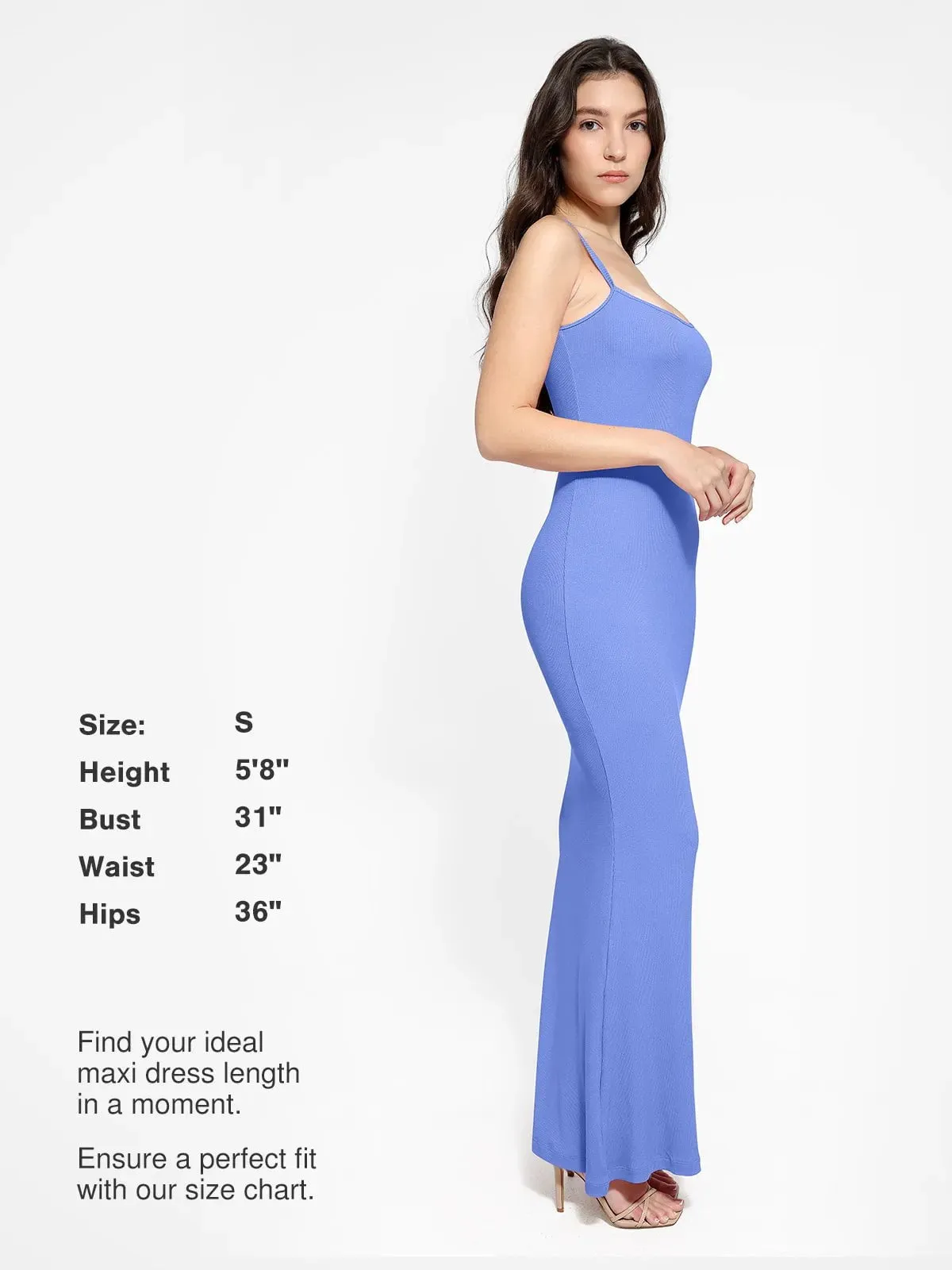 Shapewear Modal Slimming Maxi Slip Dress