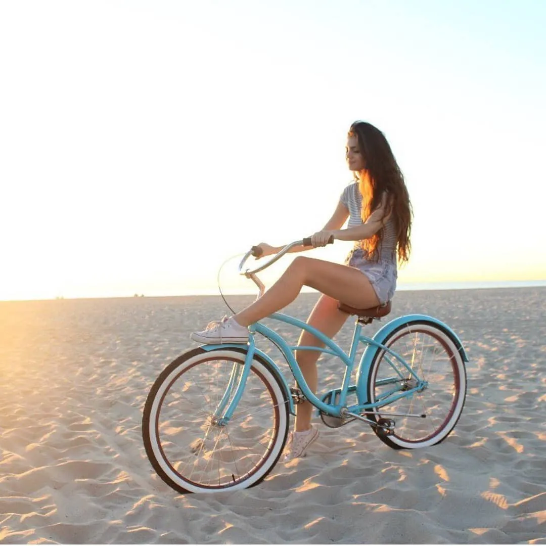 sixthreezero Breathe Women's 26" 3 Speed Beach Cruiser Bicycle