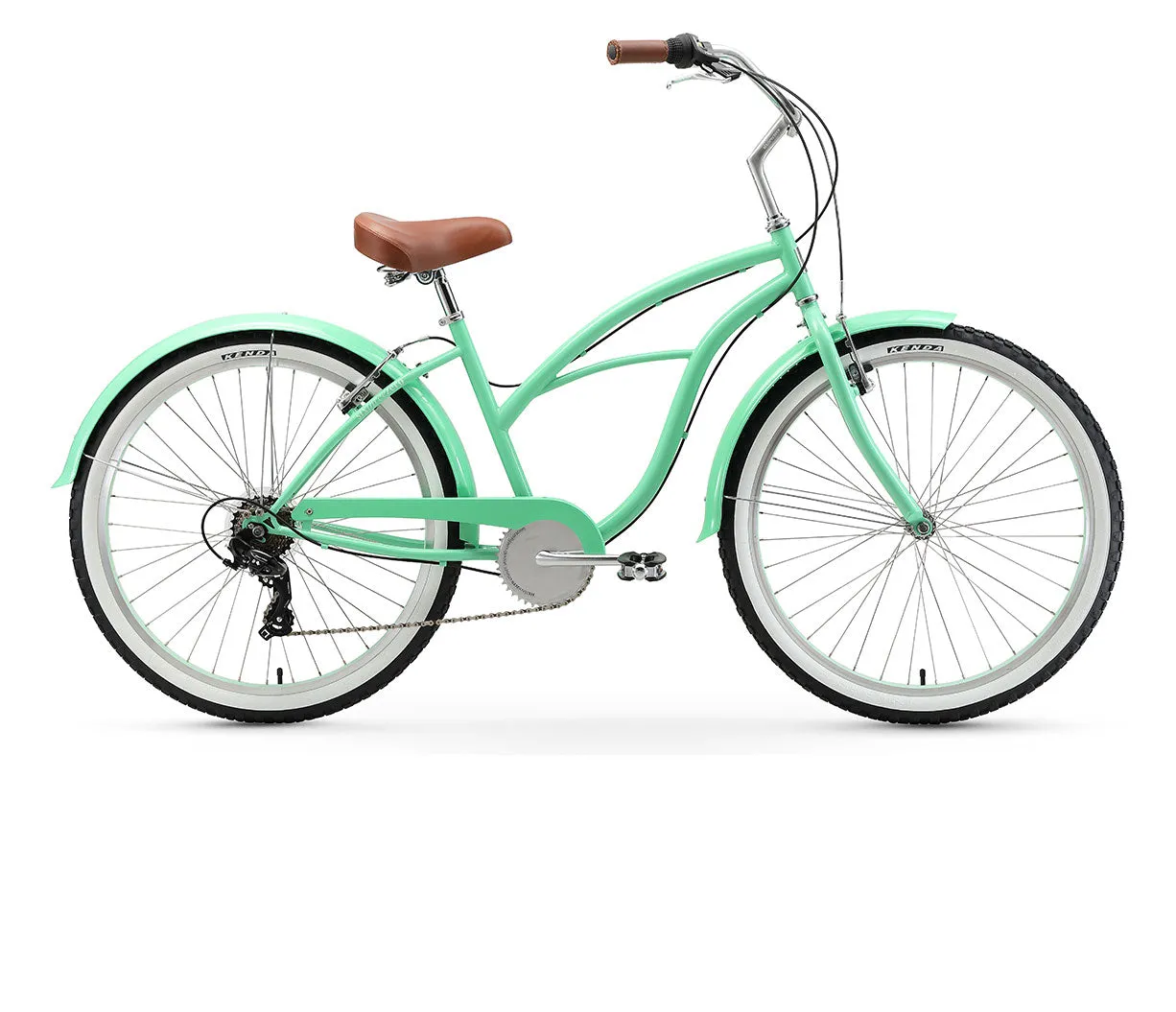 sixthreezero Serenity Women's 26" 7 Speed Beach Cruiser Bicycle