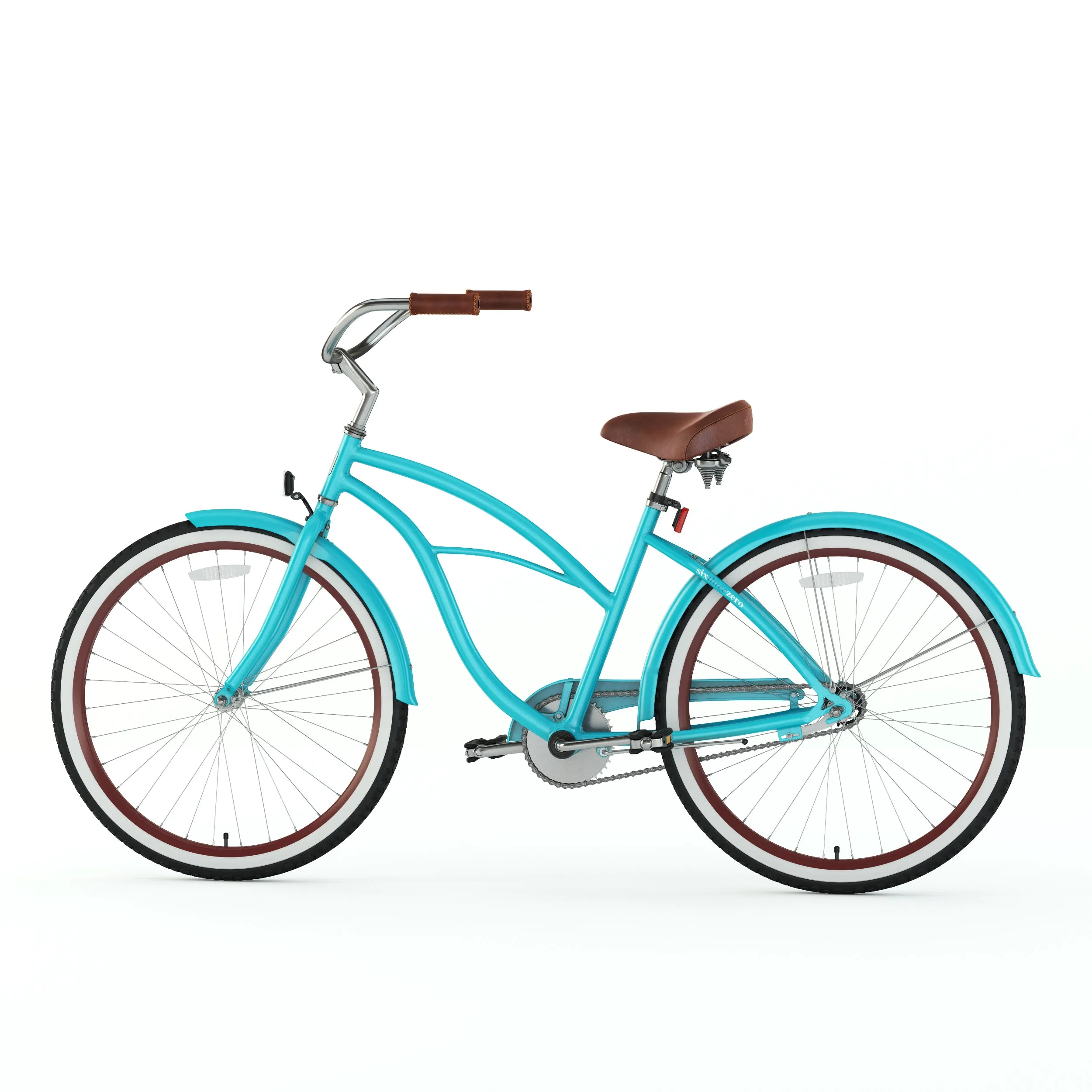 sixthreezero Teal Women's 26" 7 Speed Beach Cruiser Bicycle