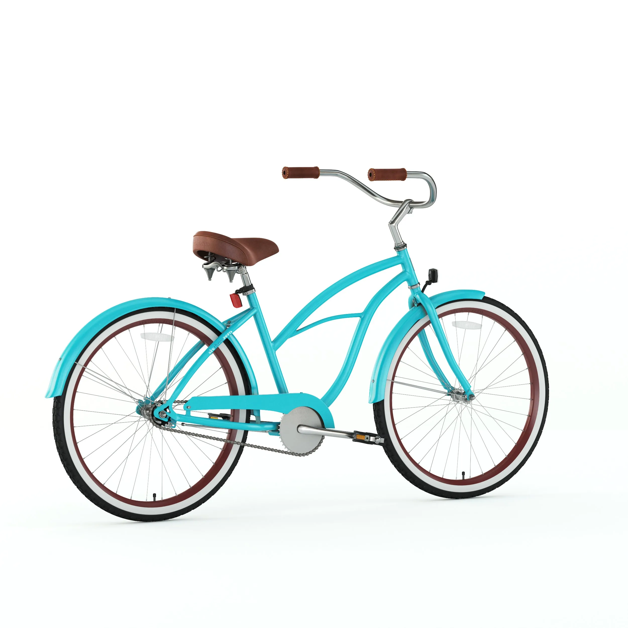 sixthreezero Teal Women's 26" 7 Speed Beach Cruiser Bicycle