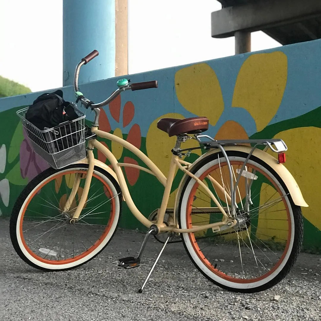 sixthreezero Teal Women's 26" 7 Speed Beach Cruiser Bicycle