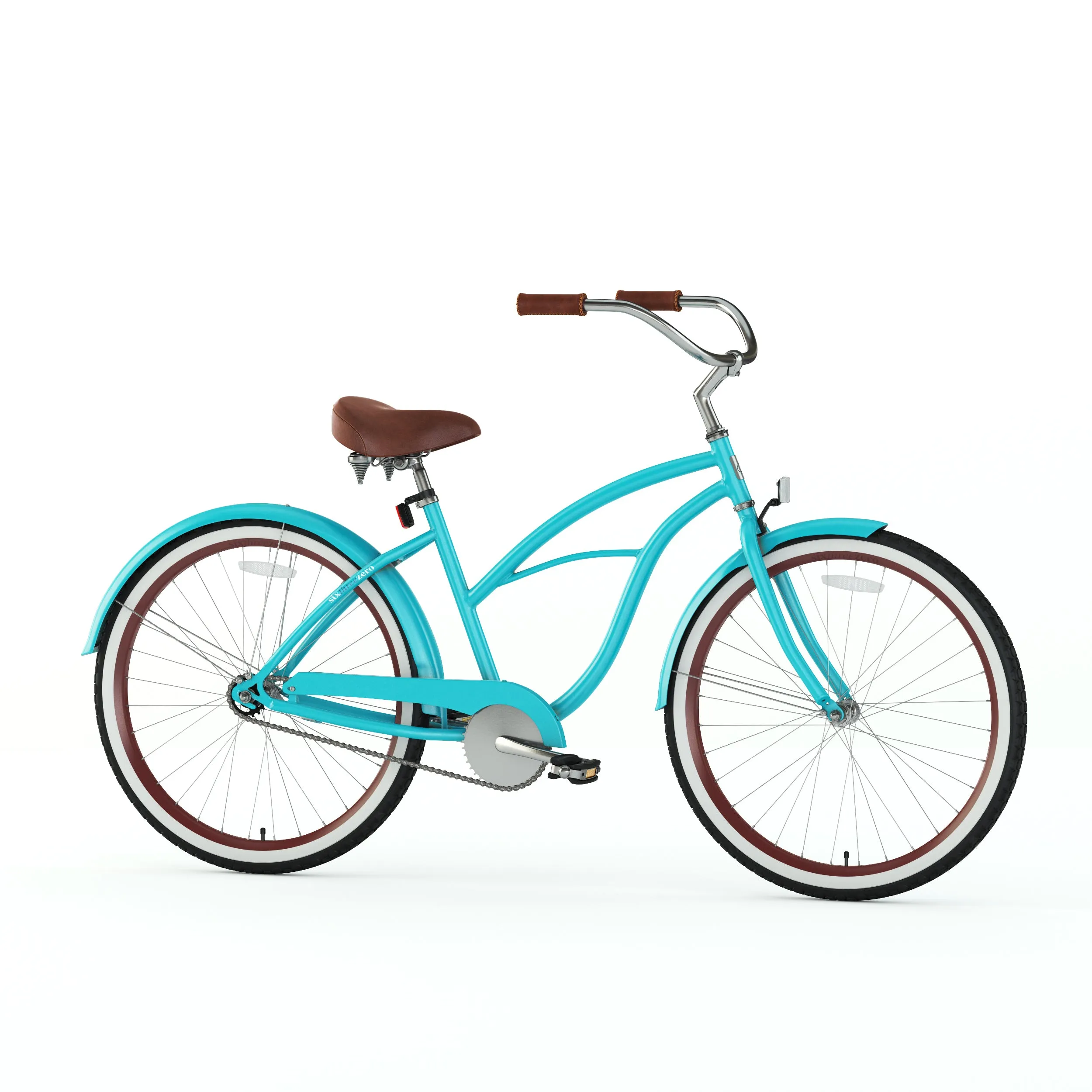 sixthreezero Teal Women's 26" 7 Speed Beach Cruiser Bicycle