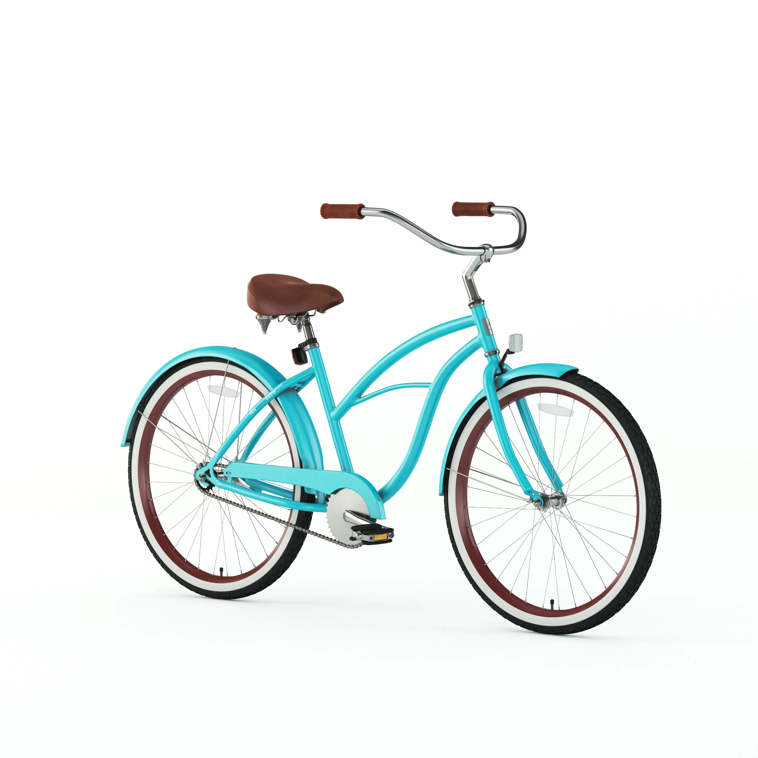 sixthreezero Teal Women's 26" 7 Speed Beach Cruiser Bicycle