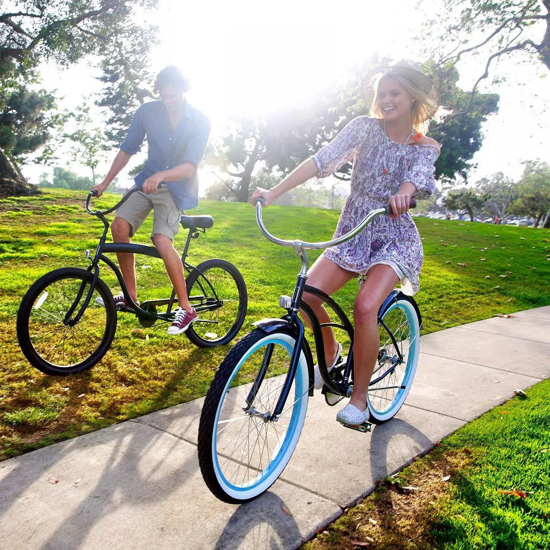 sixthreezero Teal Women's 26" 7 Speed Beach Cruiser Bicycle