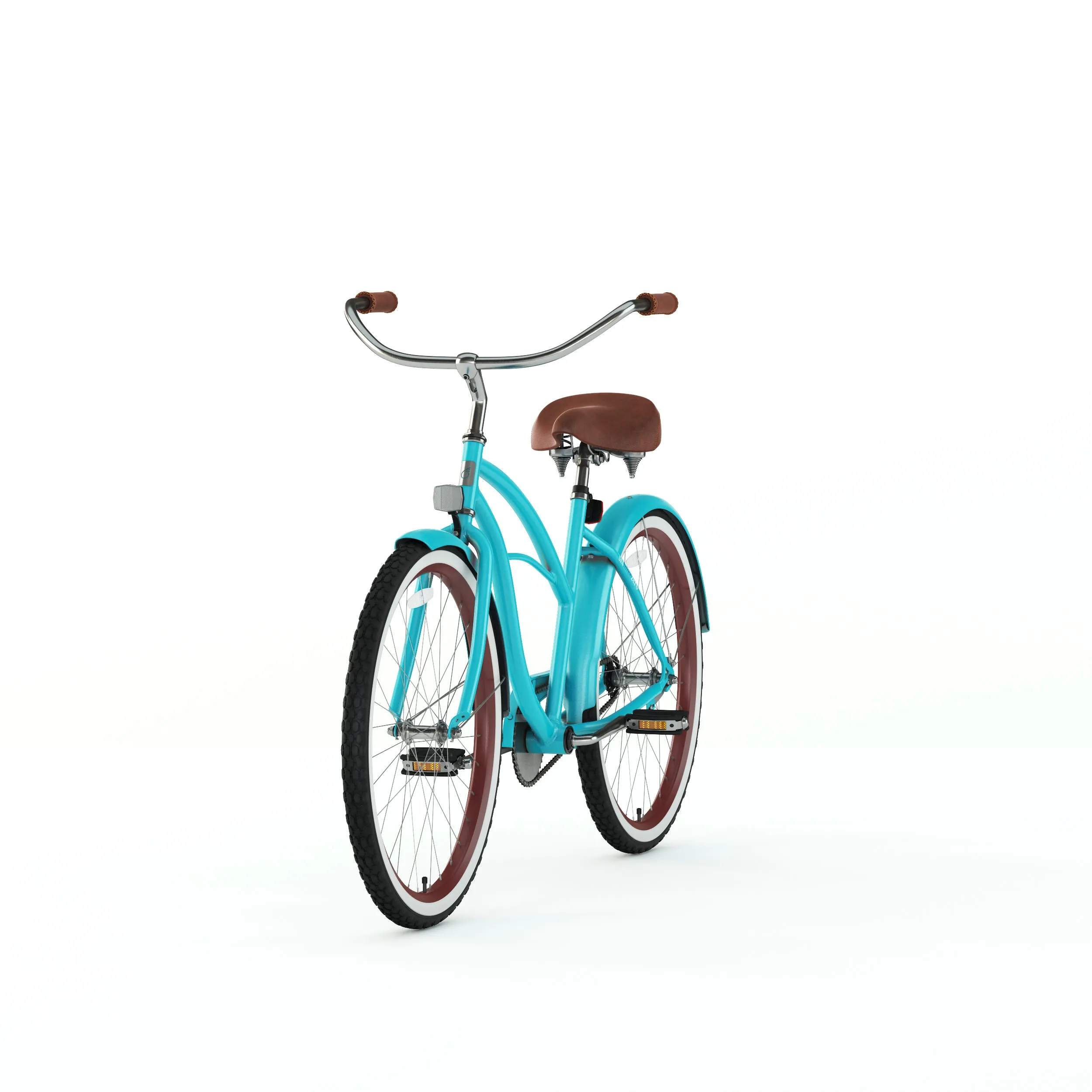 sixthreezero Teal Women's 26" 7 Speed Beach Cruiser Bicycle