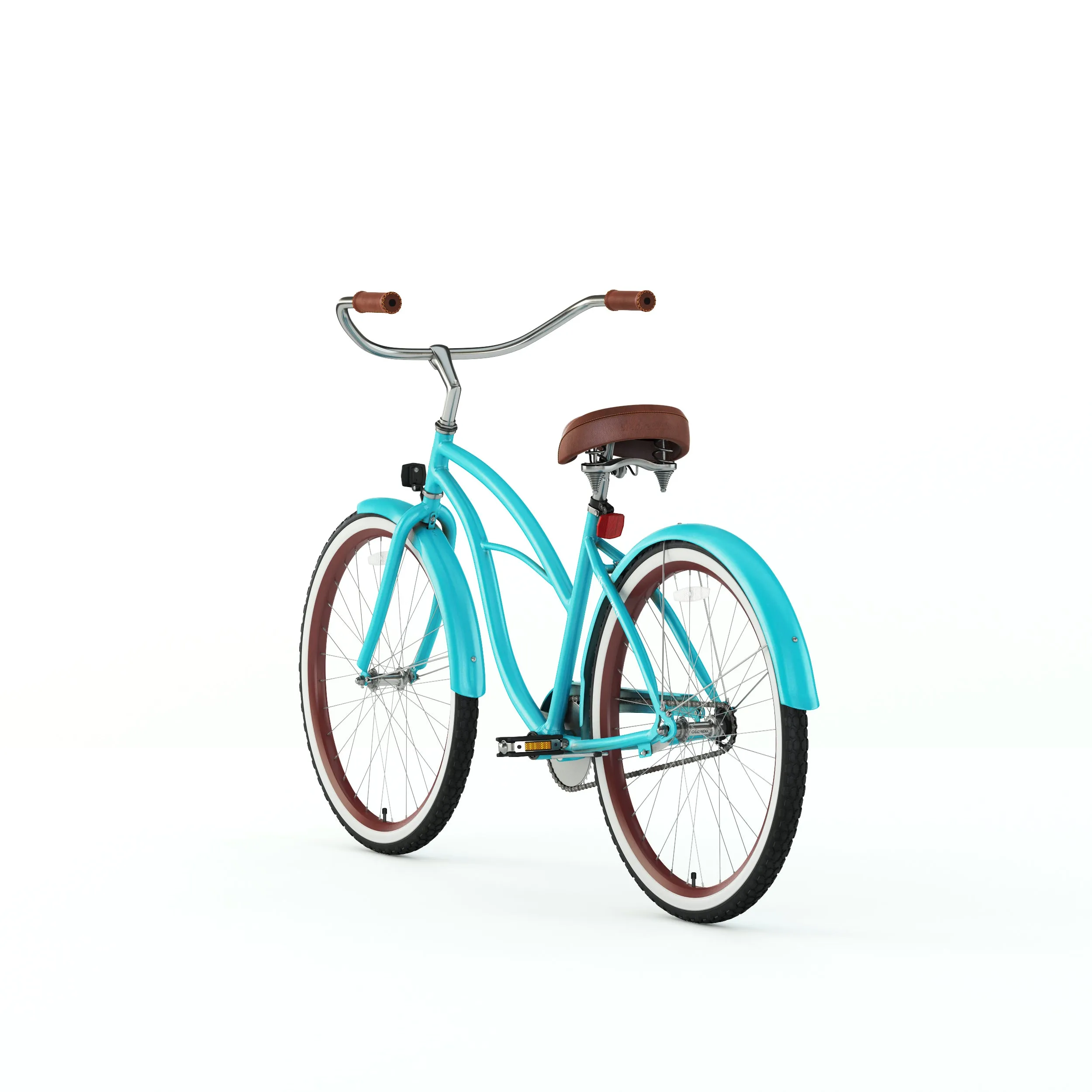 sixthreezero Teal Women's 26" 7 Speed Beach Cruiser Bicycle