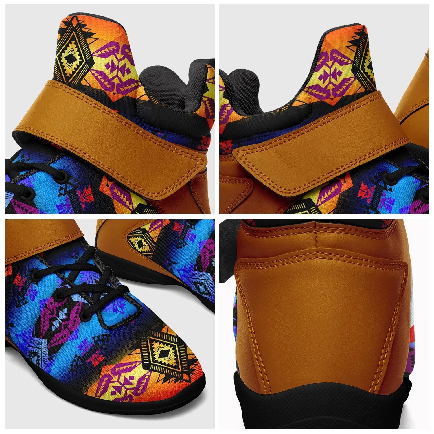 Sovereign Nation Sunset Ipottaa Basketball / Sport High Top Shoes