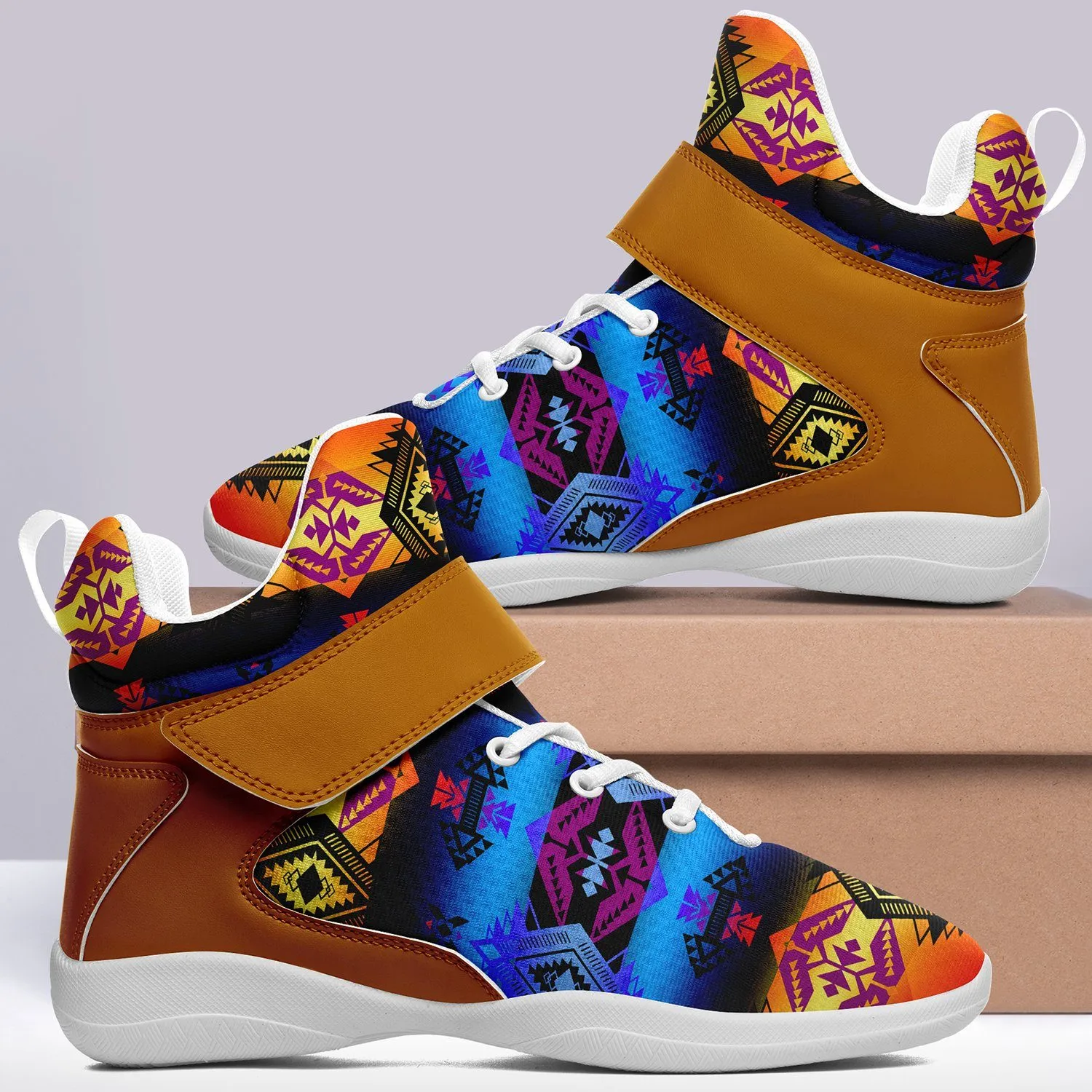 Sovereign Nation Sunset Ipottaa Basketball / Sport High Top Shoes