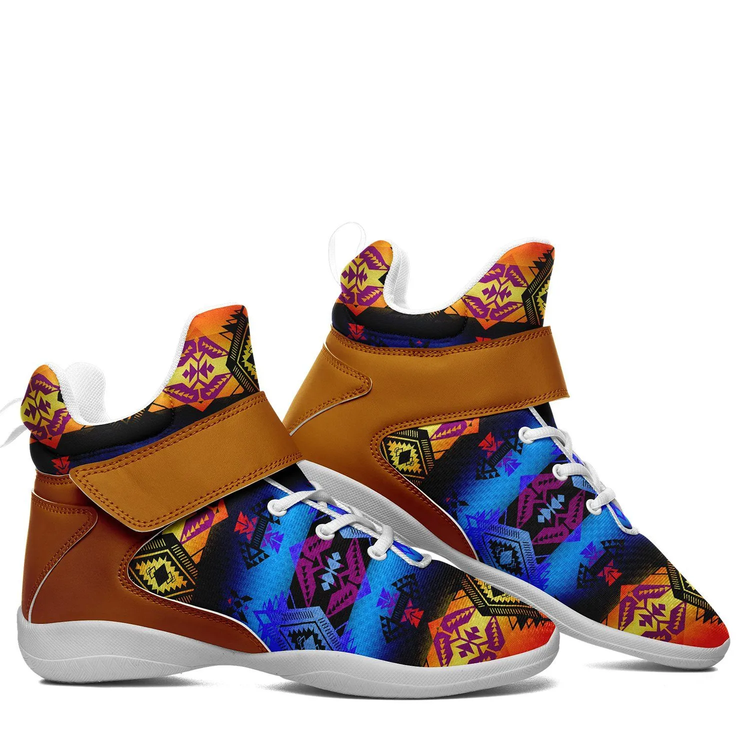 Sovereign Nation Sunset Ipottaa Basketball / Sport High Top Shoes