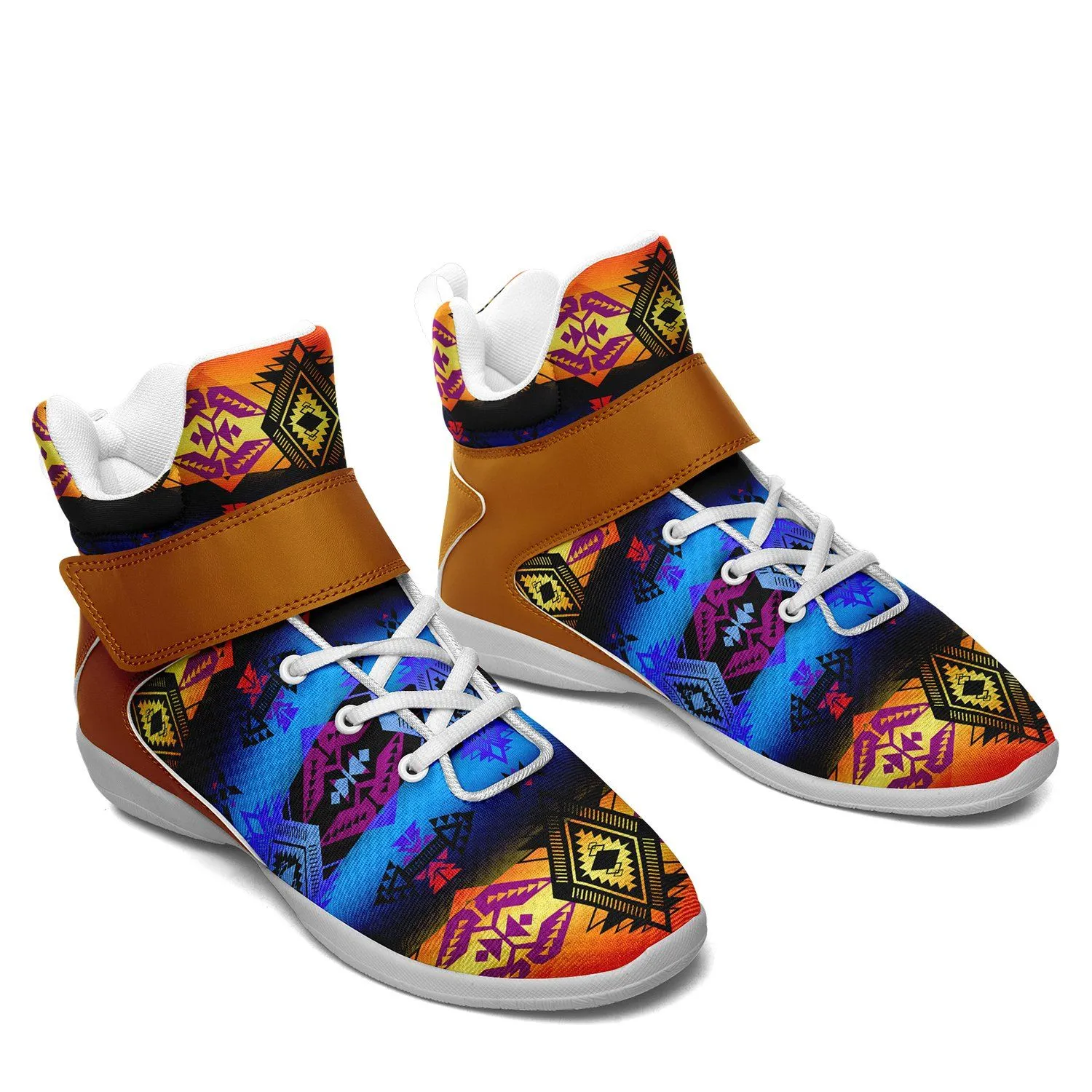 Sovereign Nation Sunset Ipottaa Basketball / Sport High Top Shoes