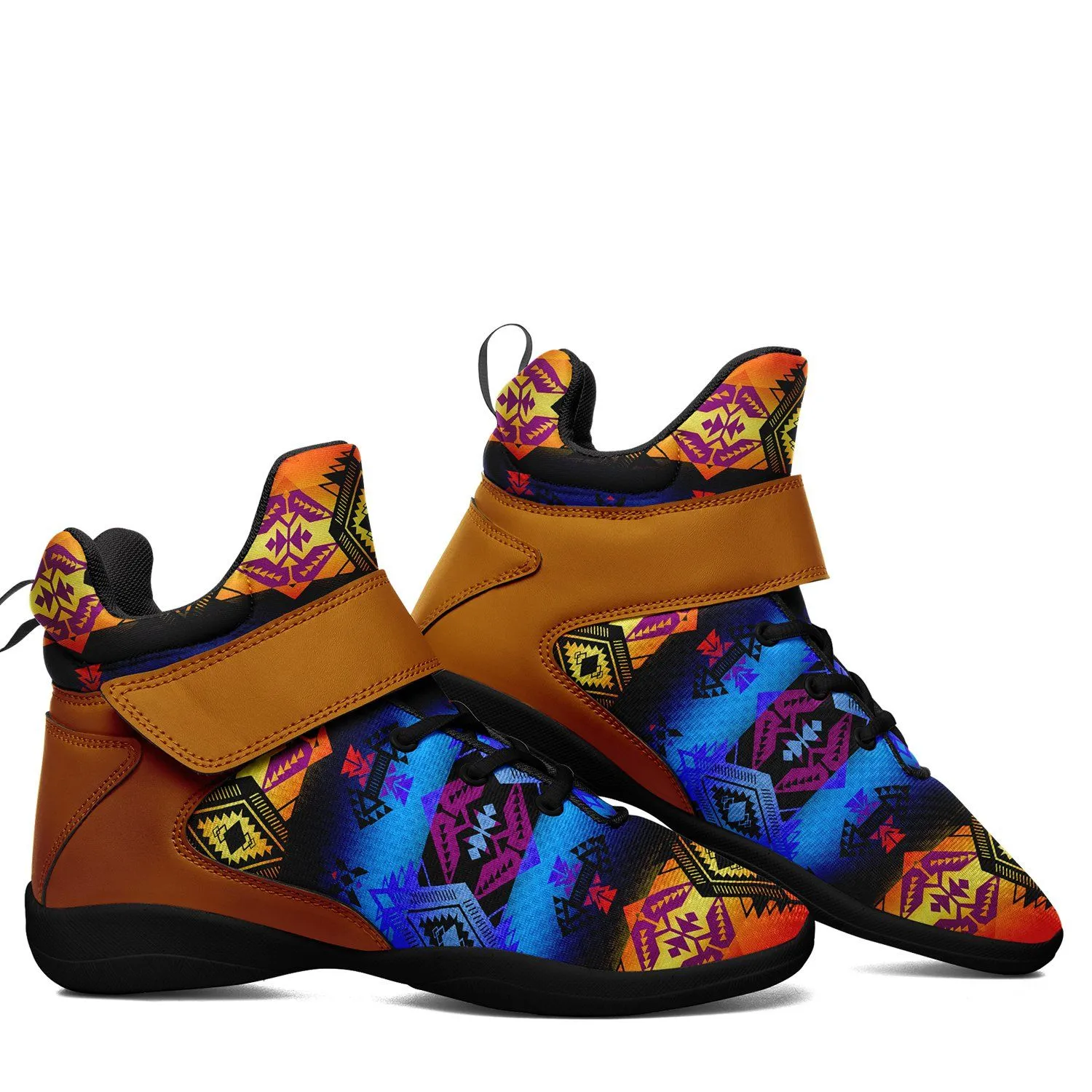 Sovereign Nation Sunset Ipottaa Basketball / Sport High Top Shoes