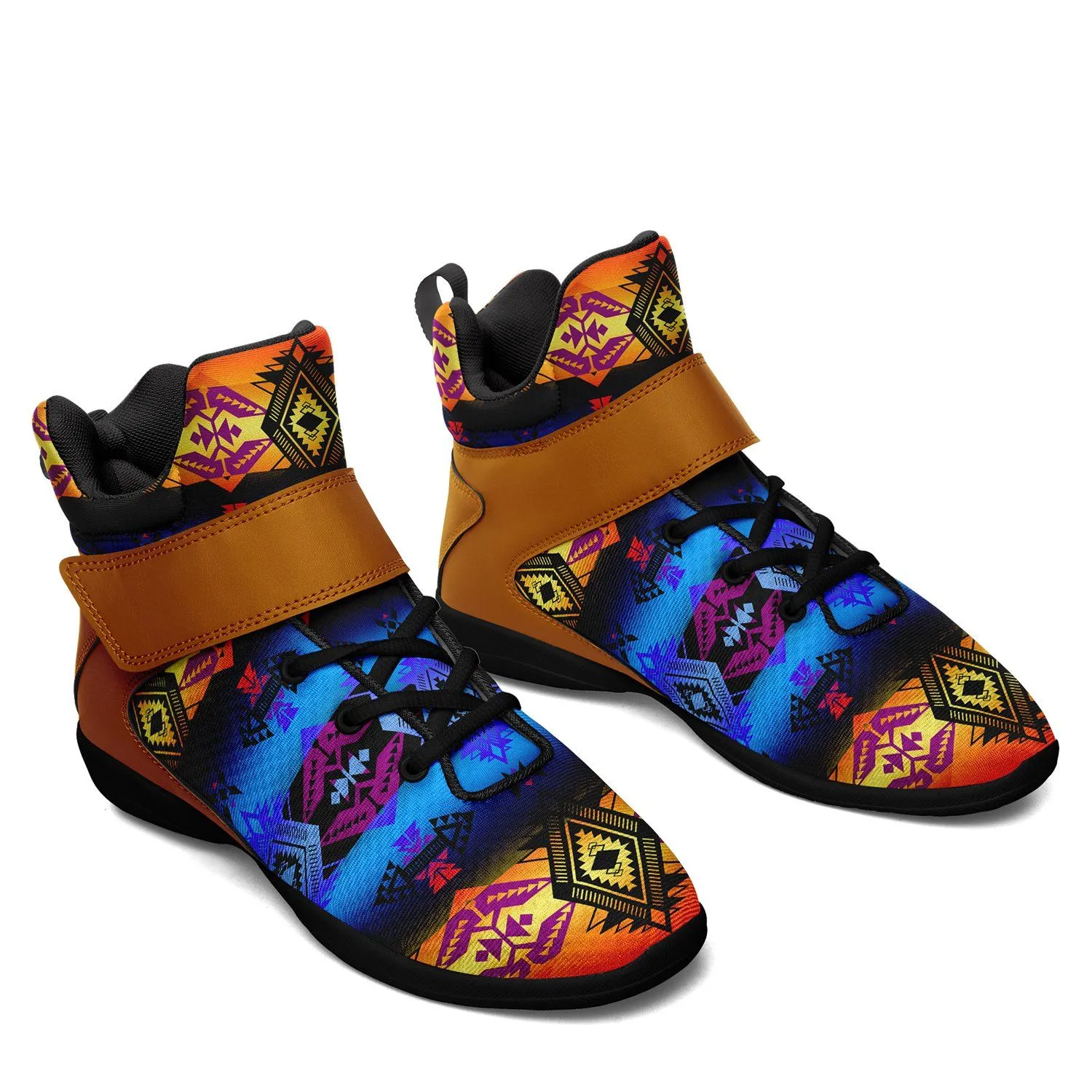 Sovereign Nation Sunset Ipottaa Basketball / Sport High Top Shoes