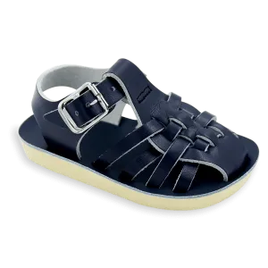 Sun San Little Kid's Sailor Sandal - Navy 4207