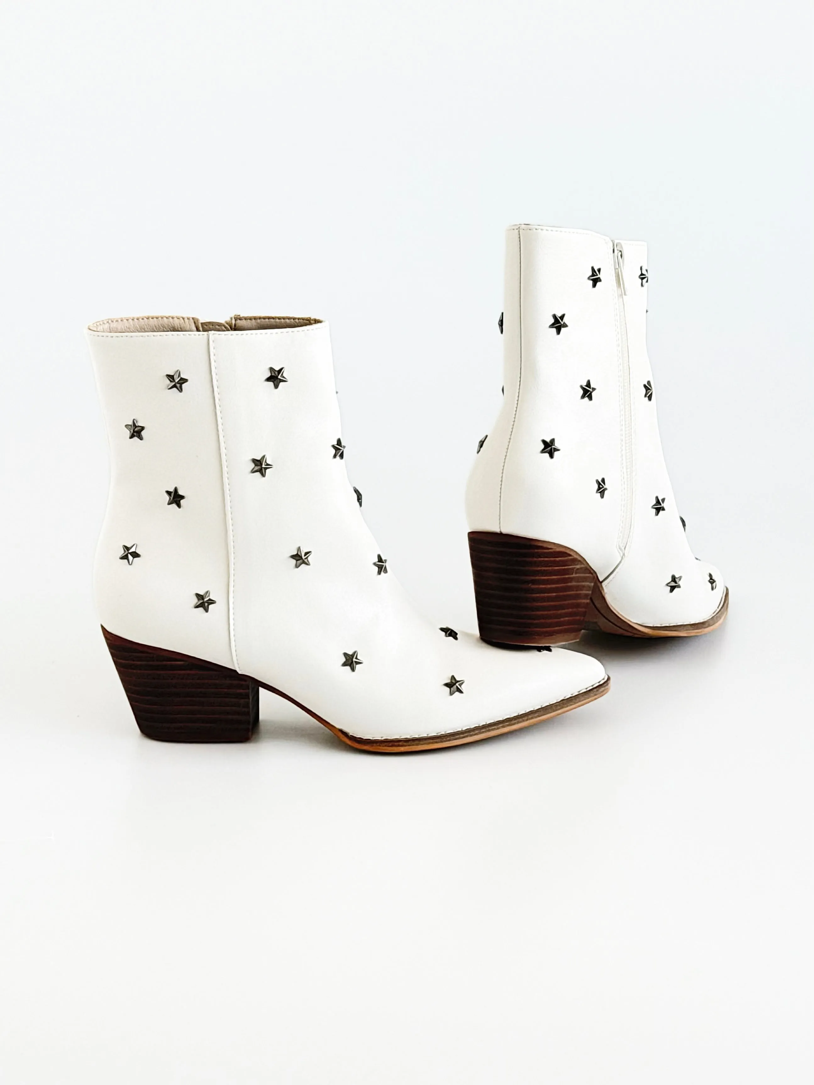 Superstar Ankle Boots - White