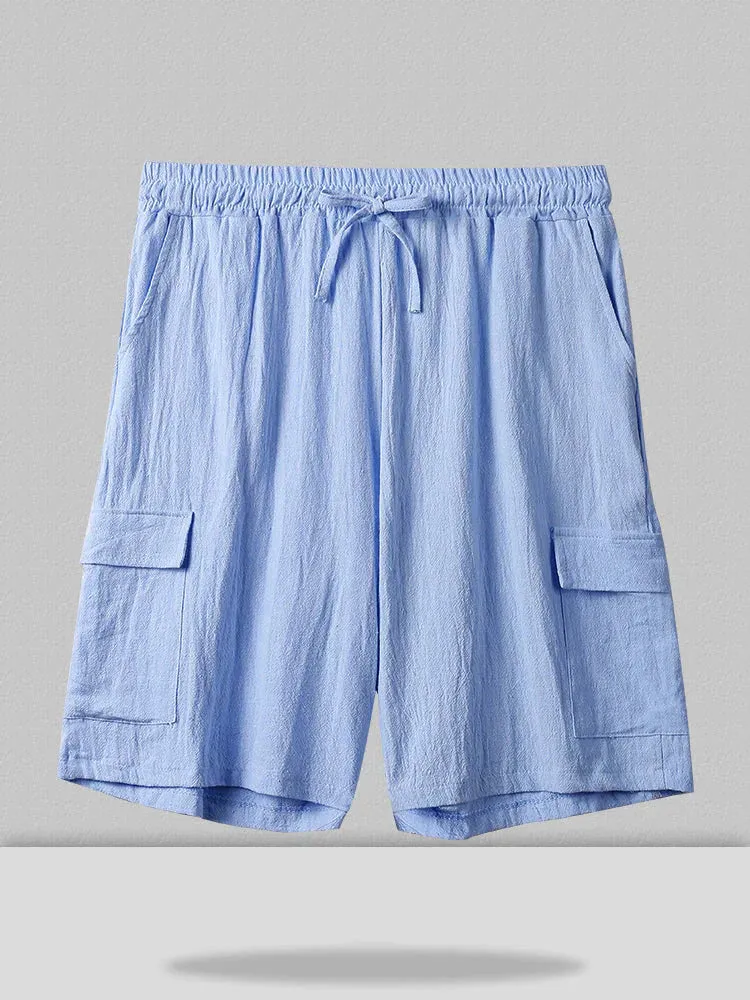 Vacation Cotton Short with Pockets