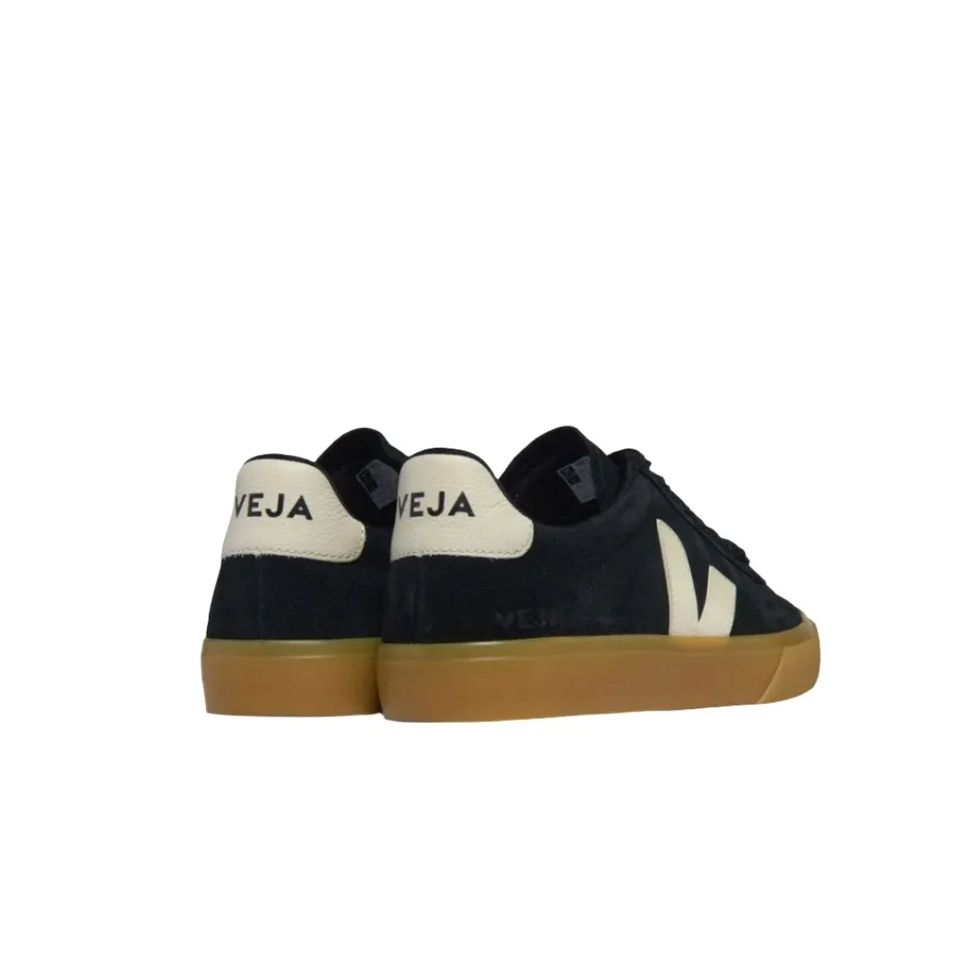 VEJA Campo bold suede black pierre men