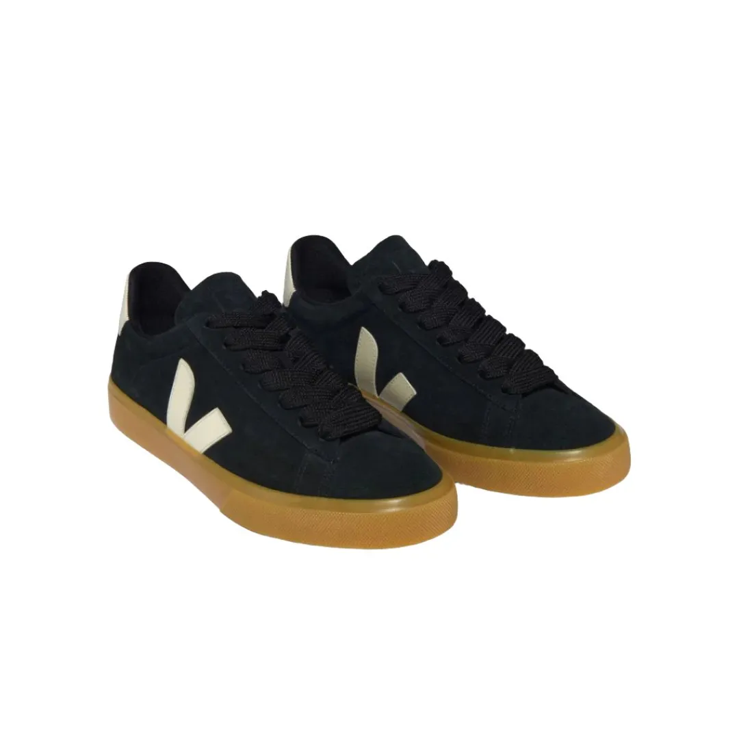 VEJA Campo bold suede black pierre men