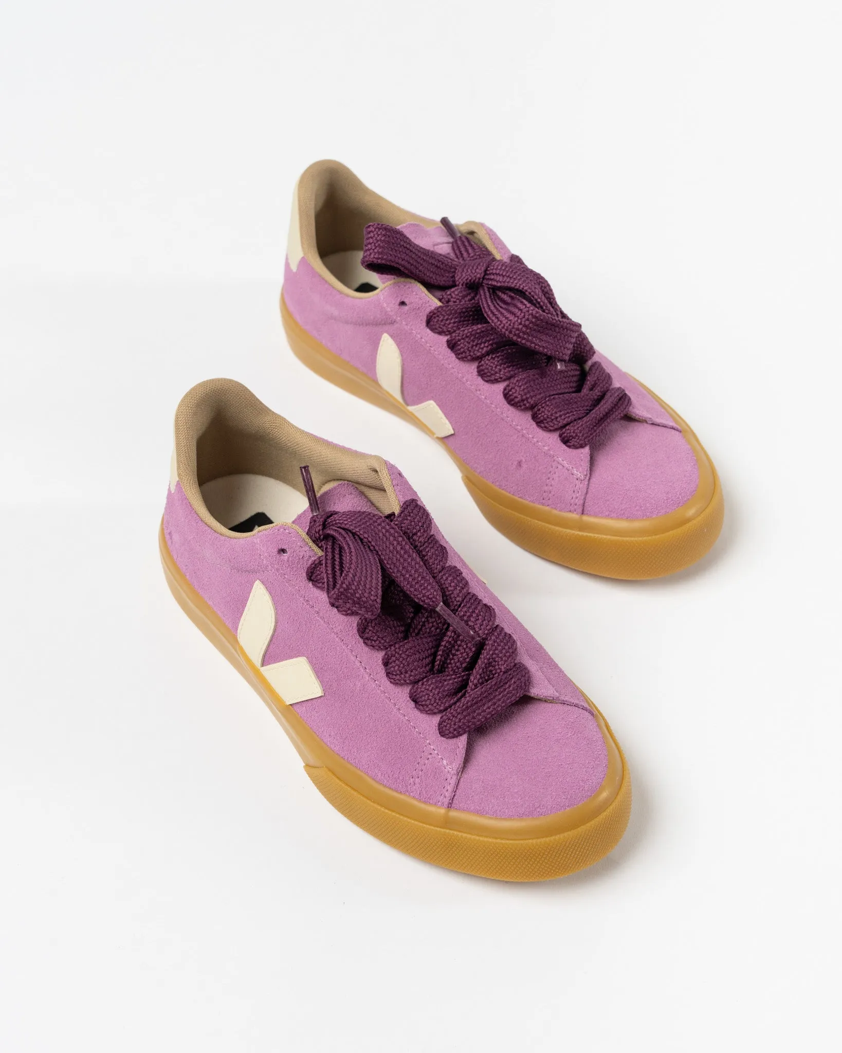 Veja Campo Bold Suede Mulberry Pierre