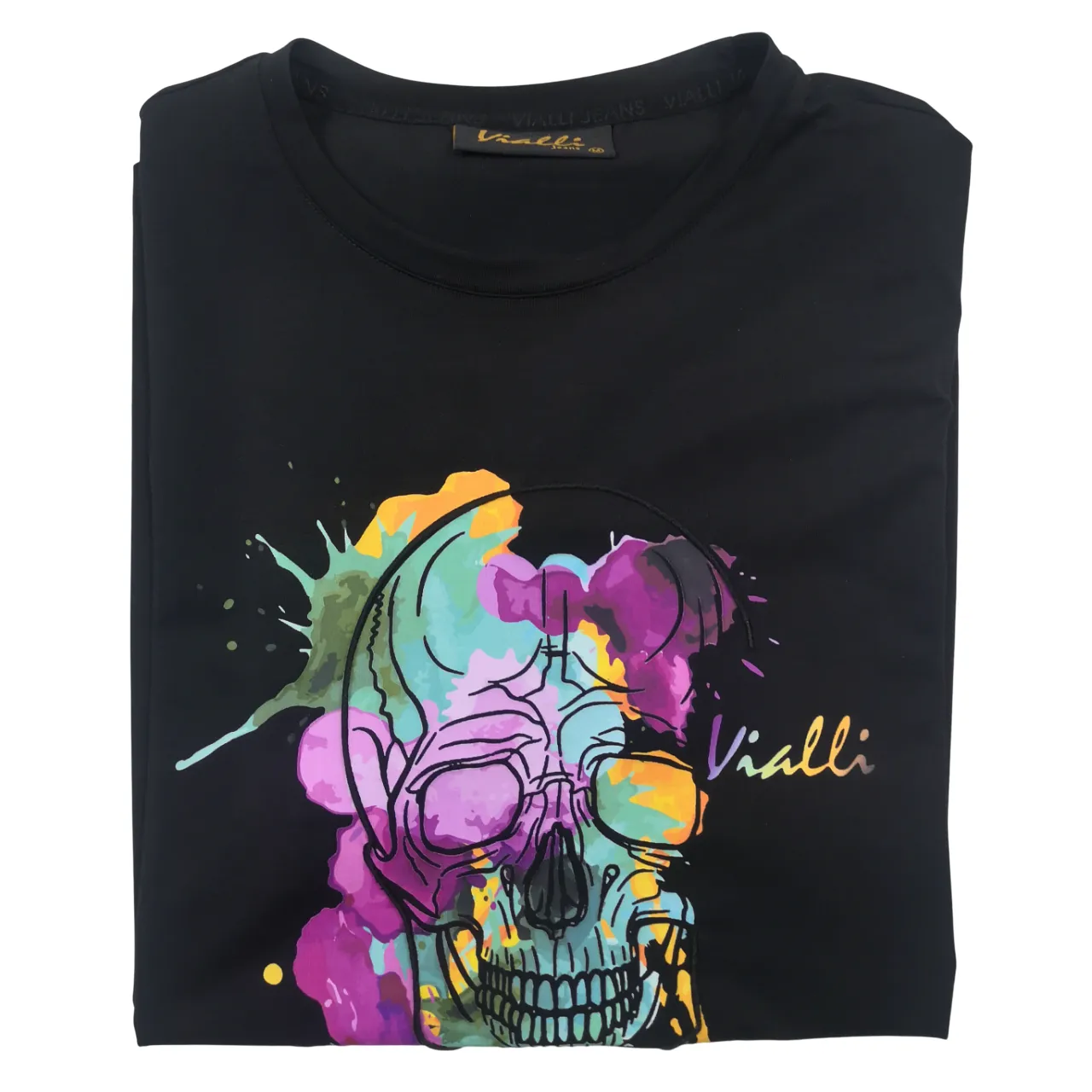 Vialli Asort Black T-Shirt