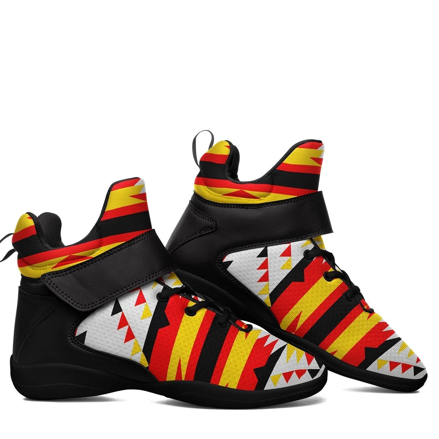 Visions of Peace Directions Ipottaa Basketball / Sport High Top Shoes - Black Sole