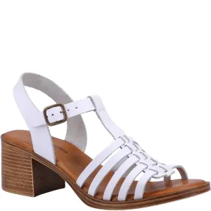 White Greta Sandals