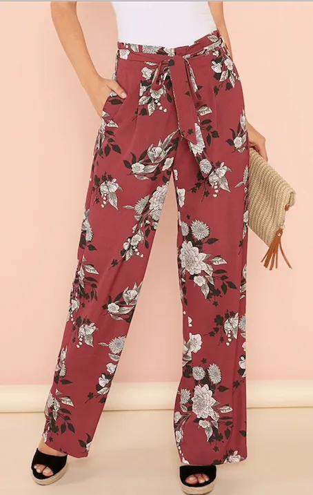 WINNIE WHITE BLOSSOM PANTS