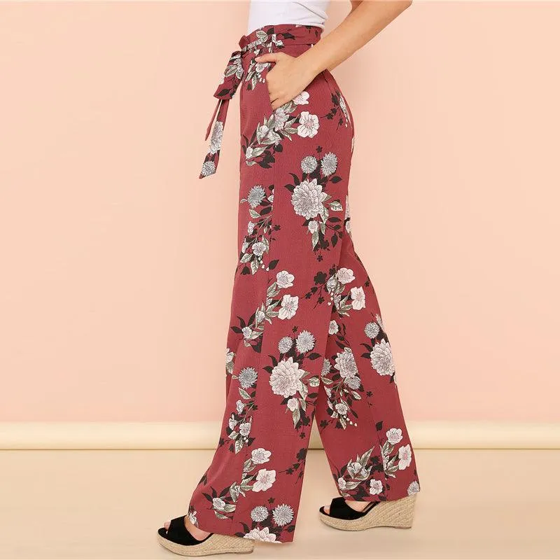 WINNIE WHITE BLOSSOM PANTS