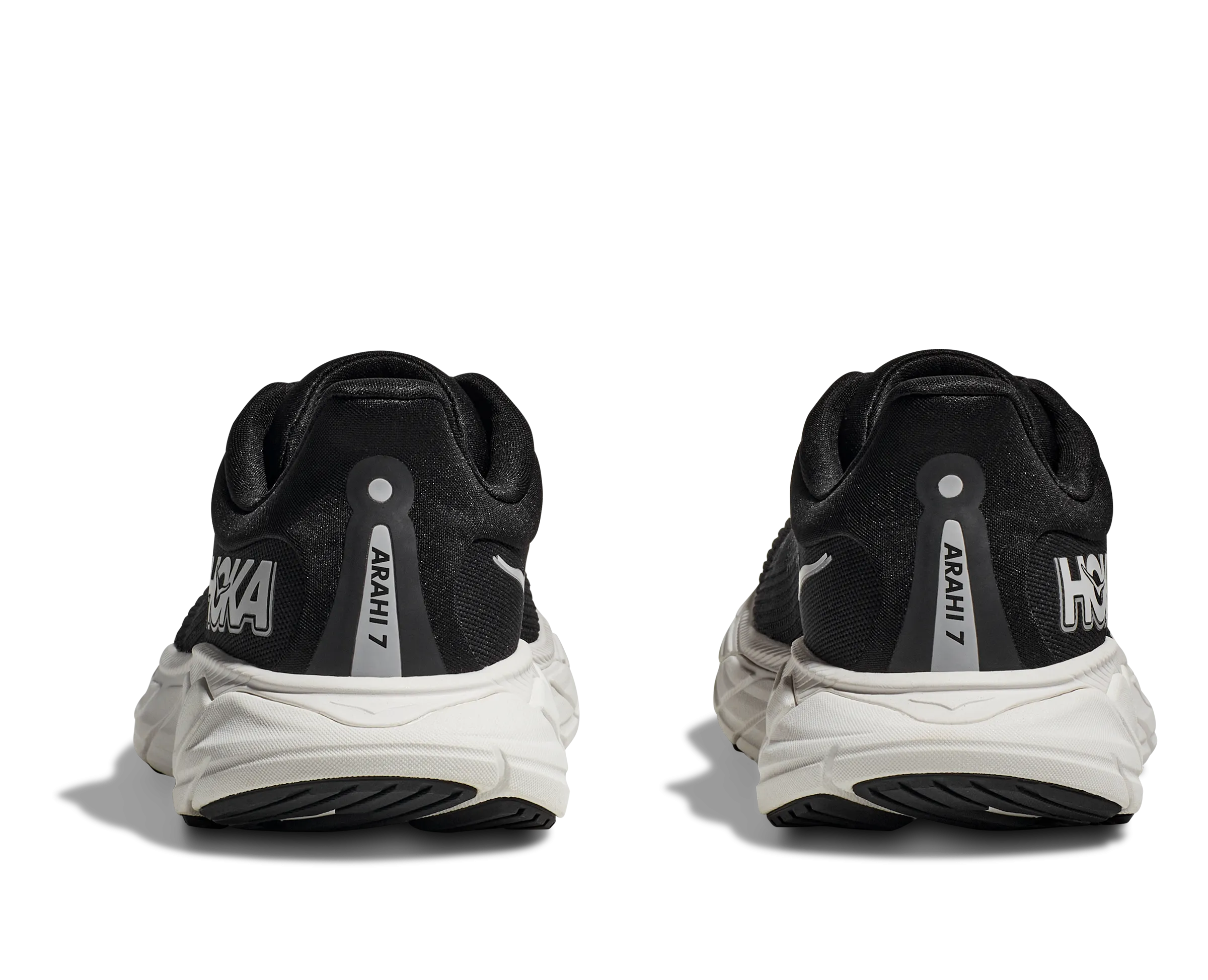 Women's Hoka Arahi 7 1147851BWHT Color: Black/White