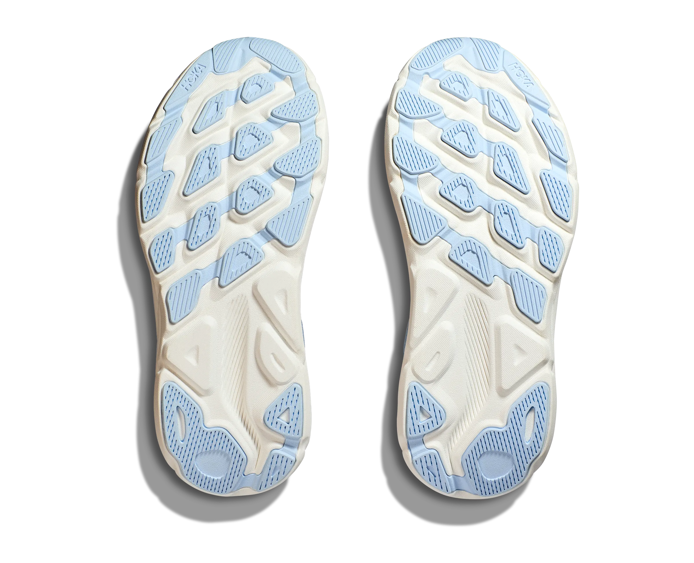 Women's Hoka Clifton 9 Color: Airy Blue/Ice Water (WIDE WIDTH)