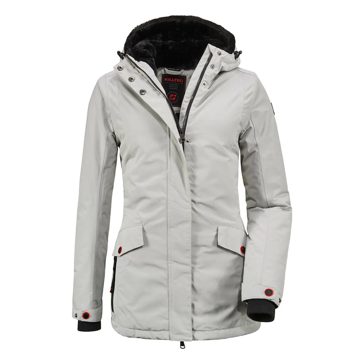 Women's Killtec | Grindavik Functional Jacket with Hood | Grey