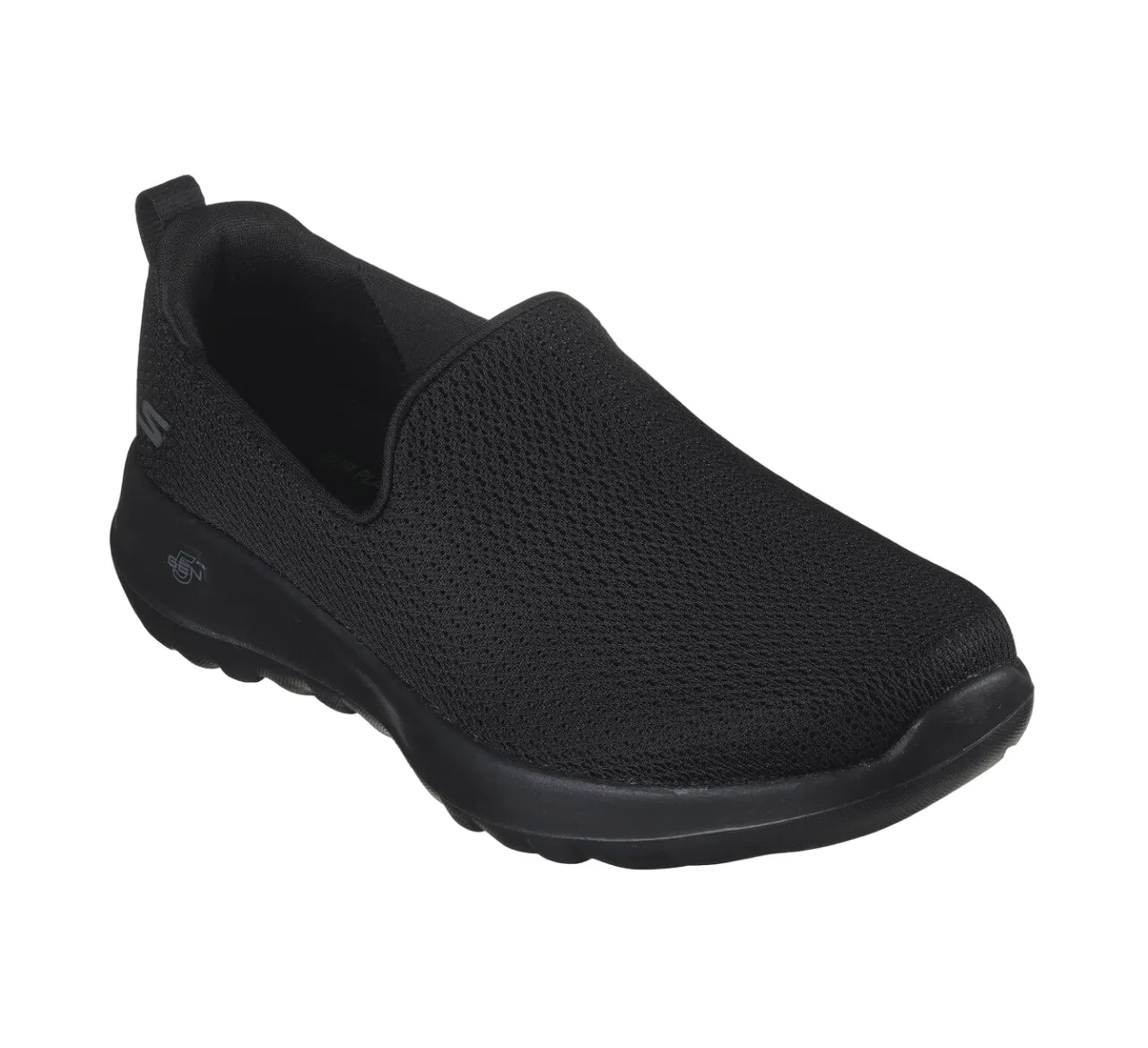 Womens Skechers Go Walk Joy - Aurora Wide Black/Black Slip On Sneaker Shoes