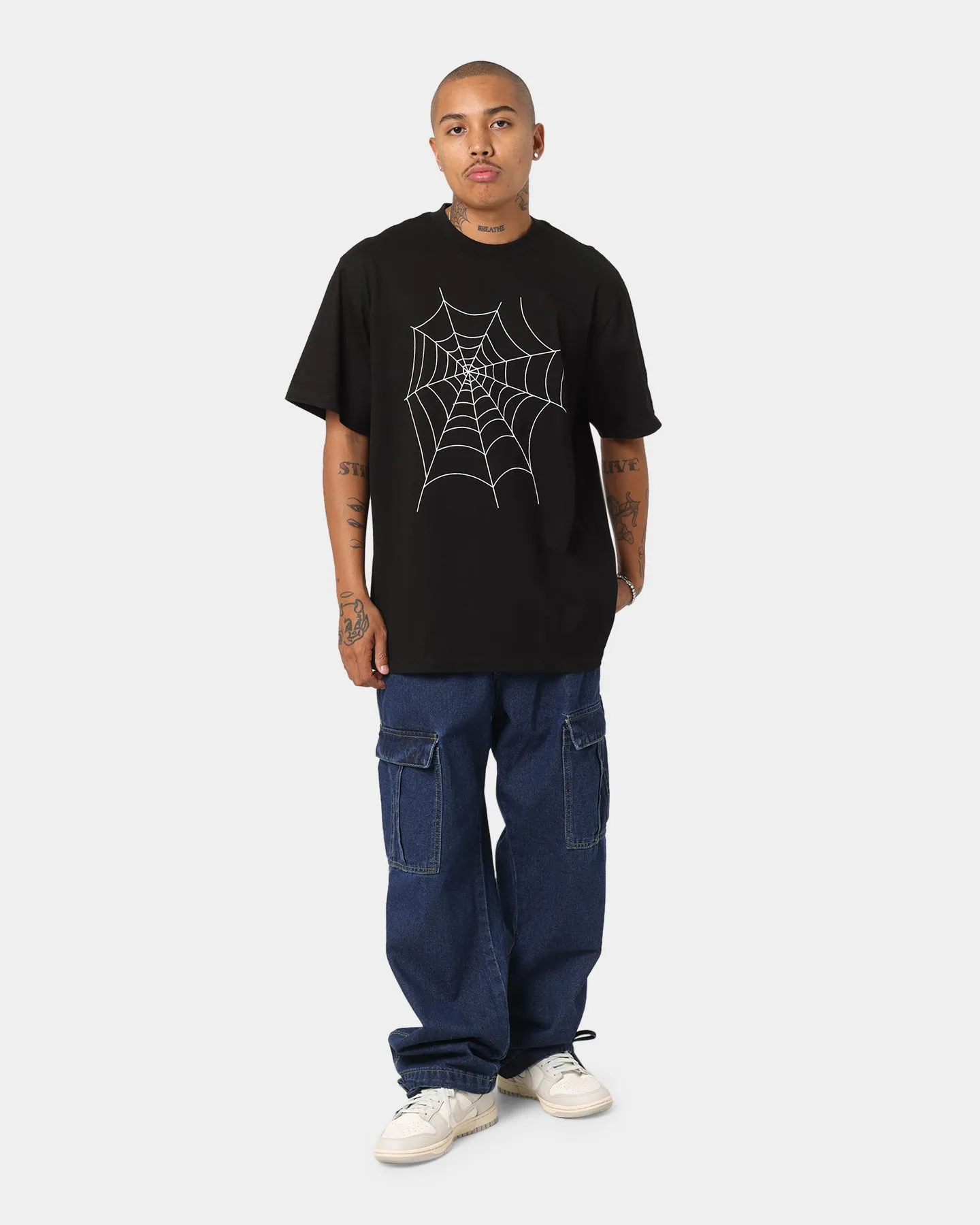 XXIII Spider Web T-Shirt Black