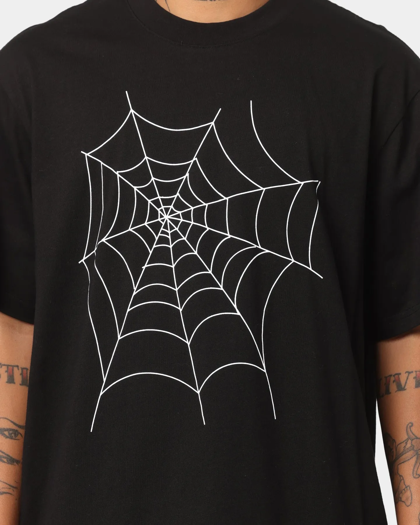 XXIII Spider Web T-Shirt Black