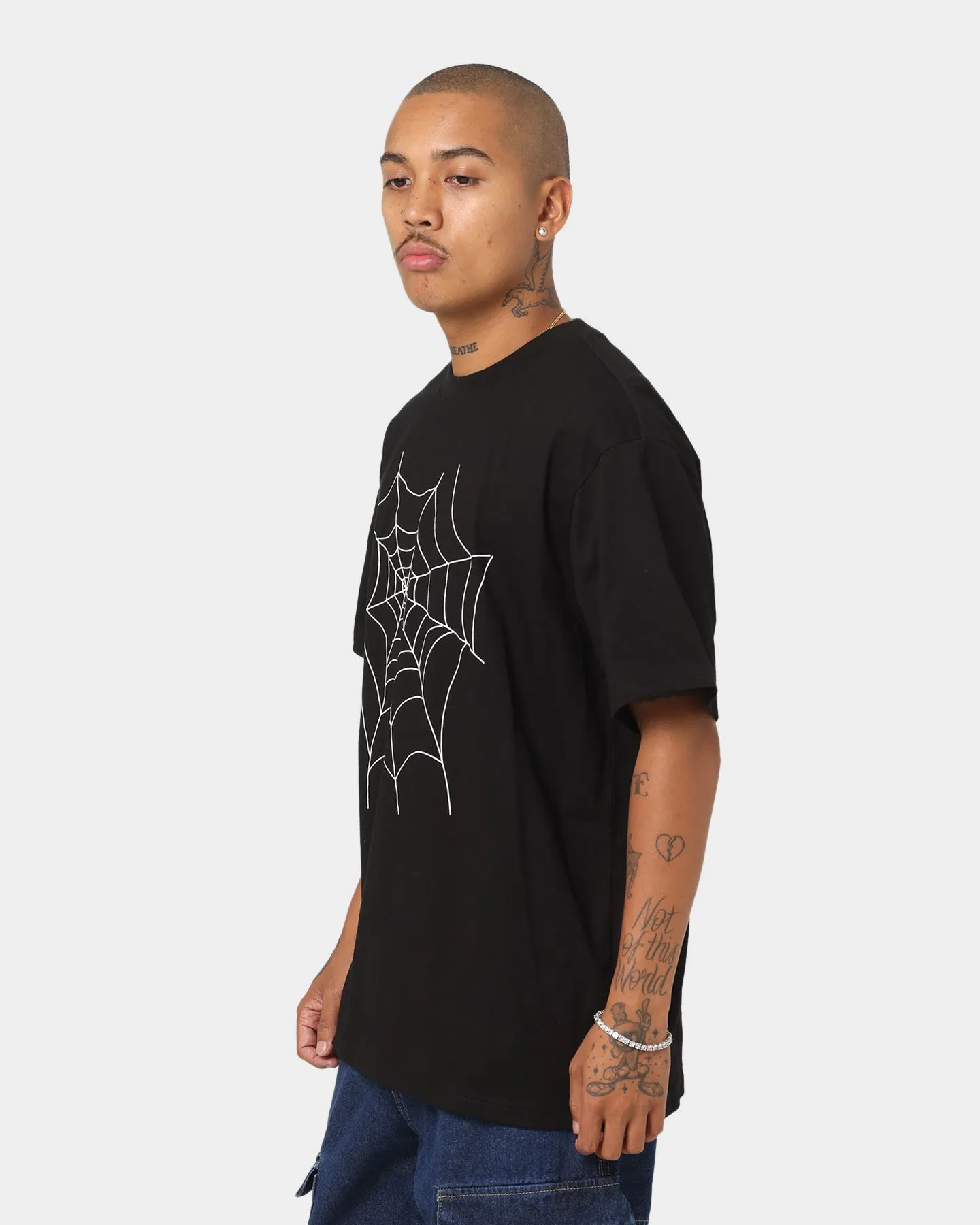 XXIII Spider Web T-Shirt Black